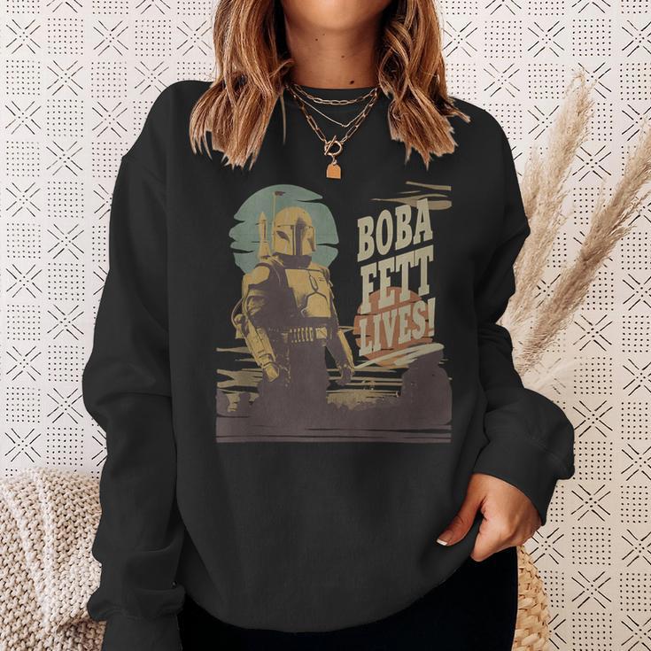 Star Wars The Book Of Boba Fett Lives Sweatshirt Gifts for Her