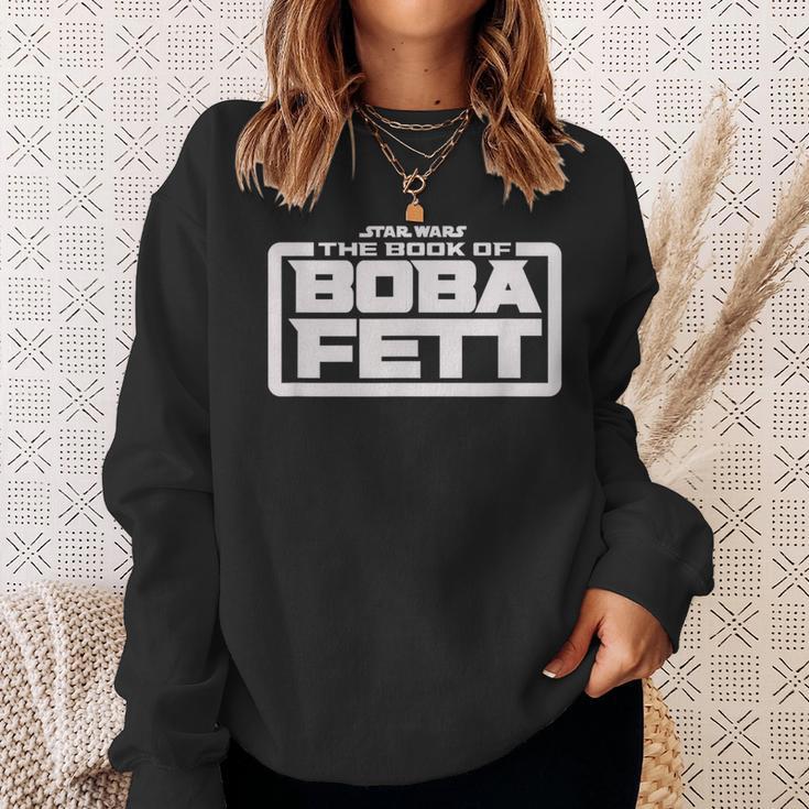 Star Wars The Book Of Boba Fett Logo V-3 Sweatshirt Gifts for Her Star Wars The Book Of Boba Fett Logo V-3 Sweatshirt Gifts for Her