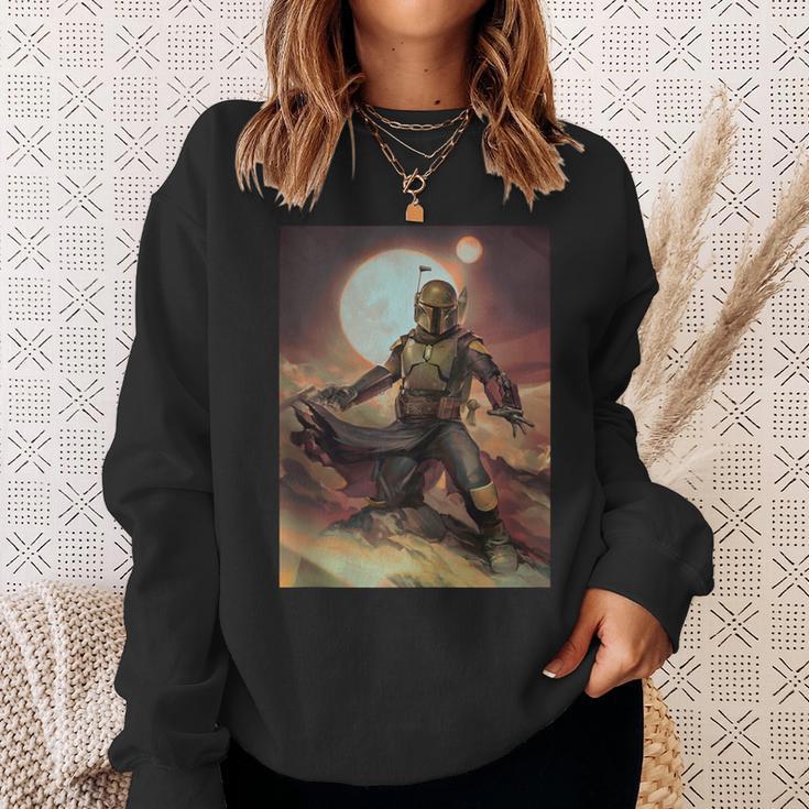 Star Wars The Book Of Boba Fett Portrait Sweatshirt Gifts for Her
