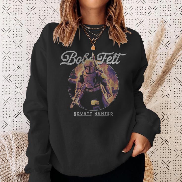 Star Wars The Book Of Boba Fett Thermal Vision Poster Sweatshirt Gifts for Her