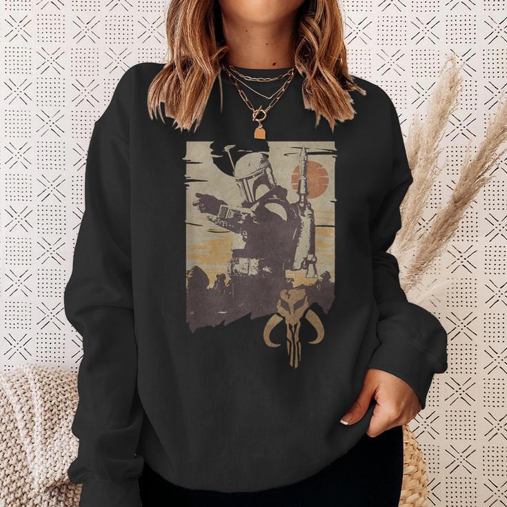 Star Wars The Book Of Boba Fett Tatooine Battle Sweatshirt Gifts for Her