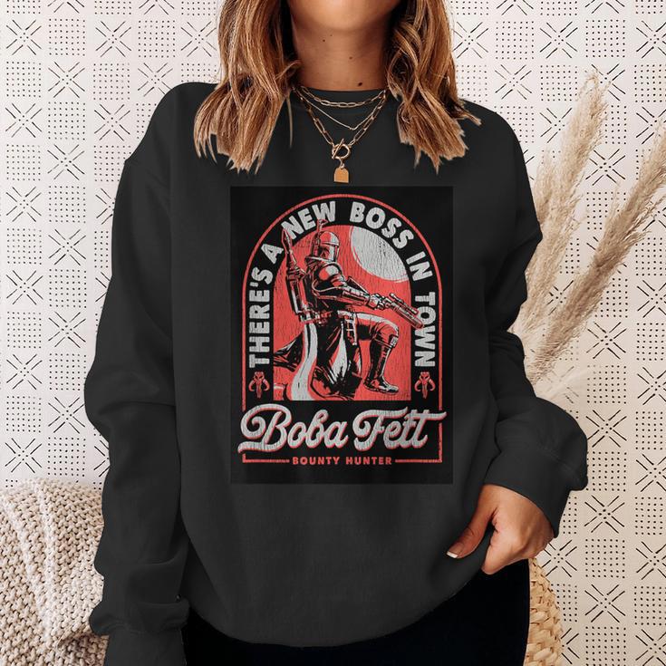 Star Wars The Book Of Boba Fett Vintage Poster V-3 Sweatshirt Gifts for Her Star Wars The Book Of Boba Fett Vintage Poster V-3 Sweatshirt Gifts for Her