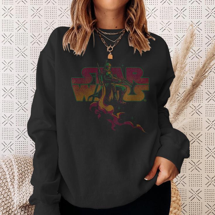 Star Wars The Book Of Boba Fett Vintage Poster V-4 Sweatshirt Gifts for Her