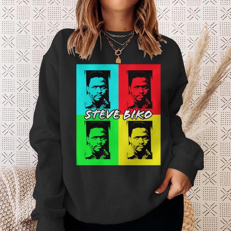 Steve Biko 長袖tシャツ スウェットシャツ 彼女への贈り物
