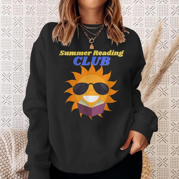 Summer Reading Club Sun Reading Book Men Women Kids Sweatshirt Gifts for Her
