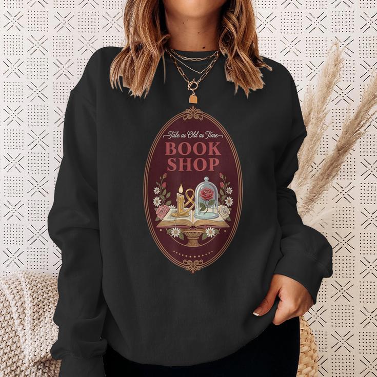 Tale As Old As Time Retro Fairytale Book Lover Sweatshirt Gifts for Her
