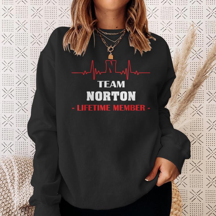 Team Norton Lifetime Memember Blood Fully Family スウェットシャツ 彼女への贈り物