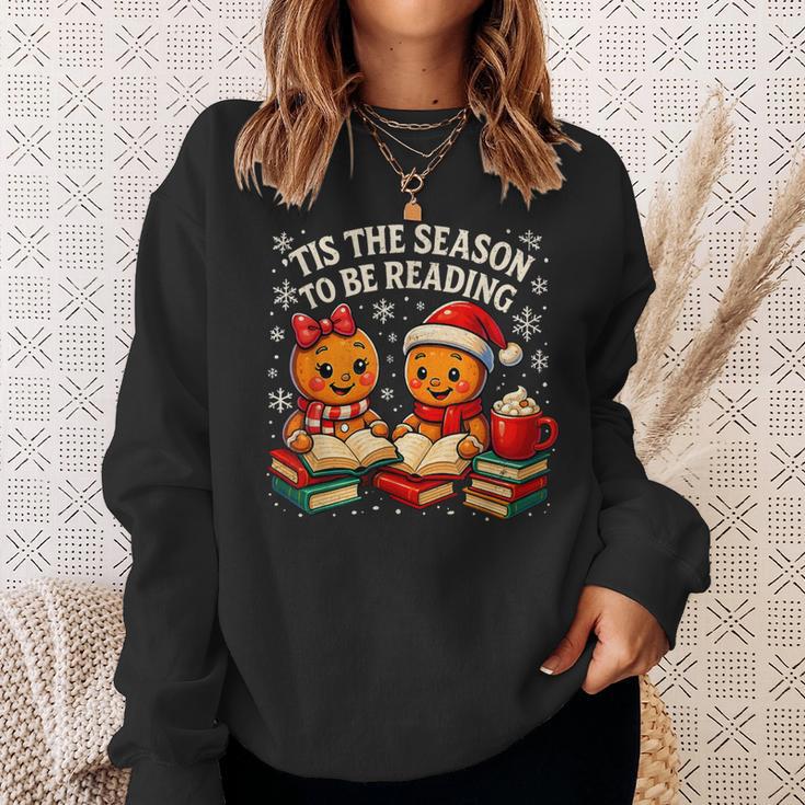 ’Tis The Season To Be Reading Book Lover Sweatshirt Gifts for Her ’Tis The Season To Be Reading Book Lover Sweatshirt Gifts for Her