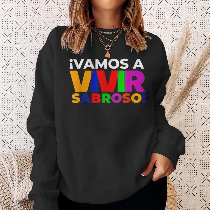 Vamos Aivirabroso Frase フランシア・マルケス スウェットシャツ 彼女への贈り物