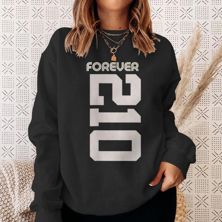 Vintage Forever 210 Texas Area Code 210 スウェットシャツ 彼女への贈り物
