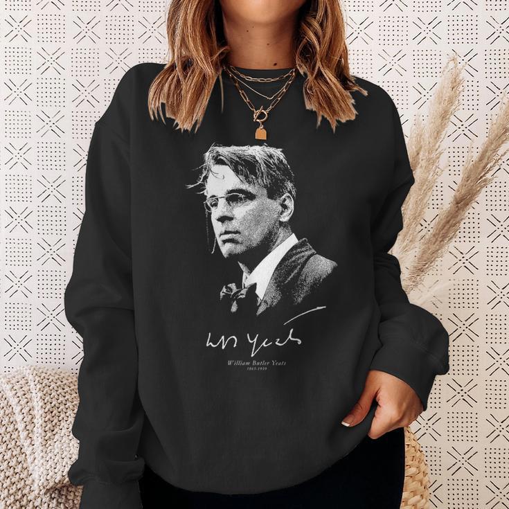 W B Yeats-Irish Poet Potry Literature Books Sweatshirt Gifts for Her W B Yeats-Irish Poet Potry Literature Books Sweatshirt Gifts for Her