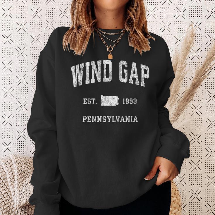 Wind Gap ペンシルバニア Pa ビンテージ アスレチック スポーツデザイン スウェットシャツ 彼女への贈り物