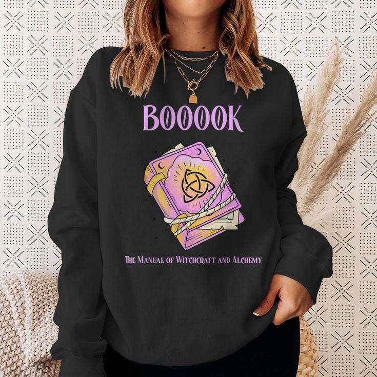 Witch Spell Book It’s Just A Bunch Of Hocus Pocus Sweatshirt Gifts for Her