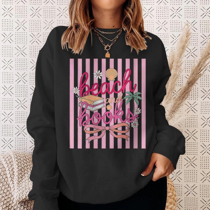 Women's Book Girl Summer Beach Club Summer Reading Sweatshirt Gifts for Her