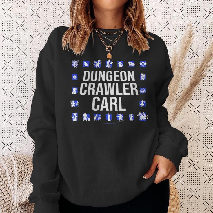 Women's DCC Logo With Marquee Icons Book Series Sweatshirt Gifts for Her
