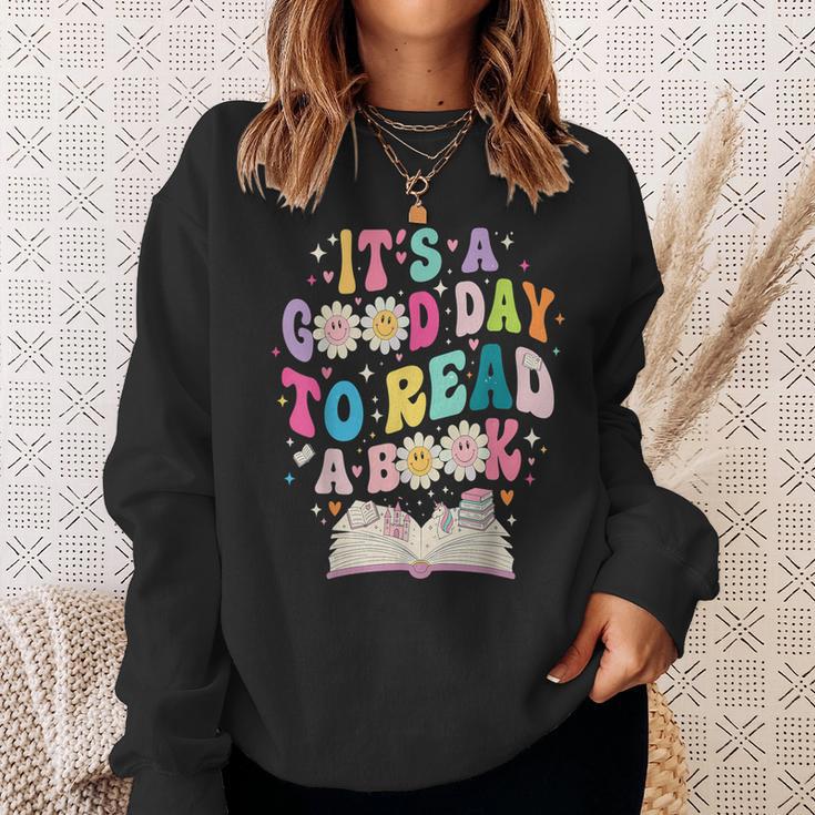 World Book Day 2026 Costume It's a Good Day To Read a Book Sweatshirt Gifts for Her