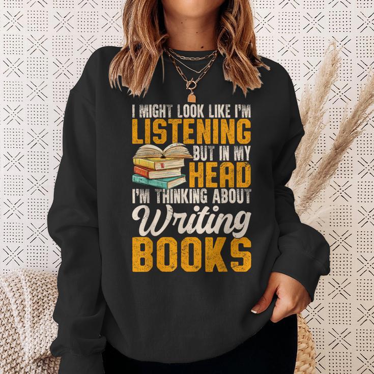 Writer Book Published Author Writers Men Women Sweatshirt Gifts for Her Writer Book Published Author Writers Men Women Sweatshirt Gifts for Her