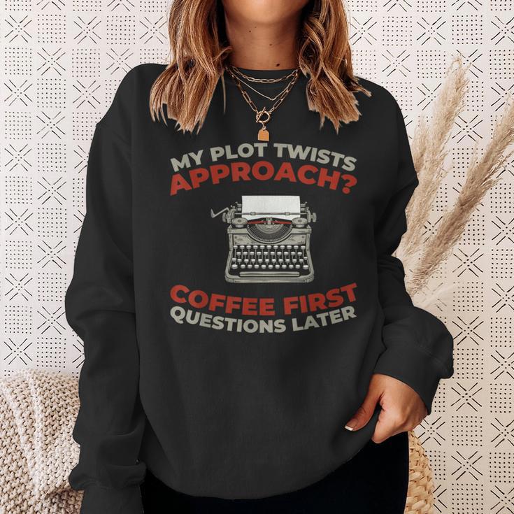 Writer Novelist Book Poetry Author Sweatshirt Gifts for Her