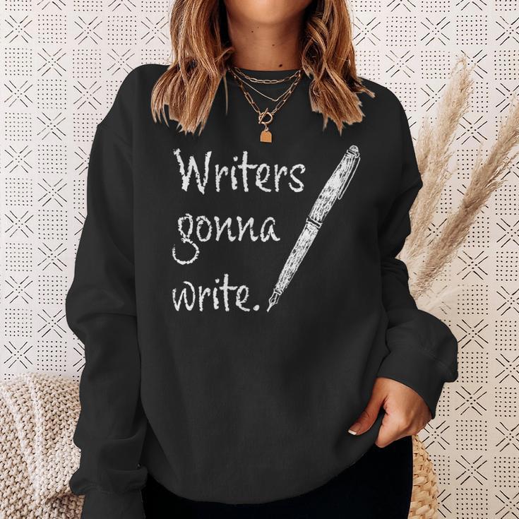 Writers Gonna Write Author Book Journalist Novelist Sweatshirt Gifts for Her Writers Gonna Write Author Book Journalist Novelist Sweatshirt Gifts for Her