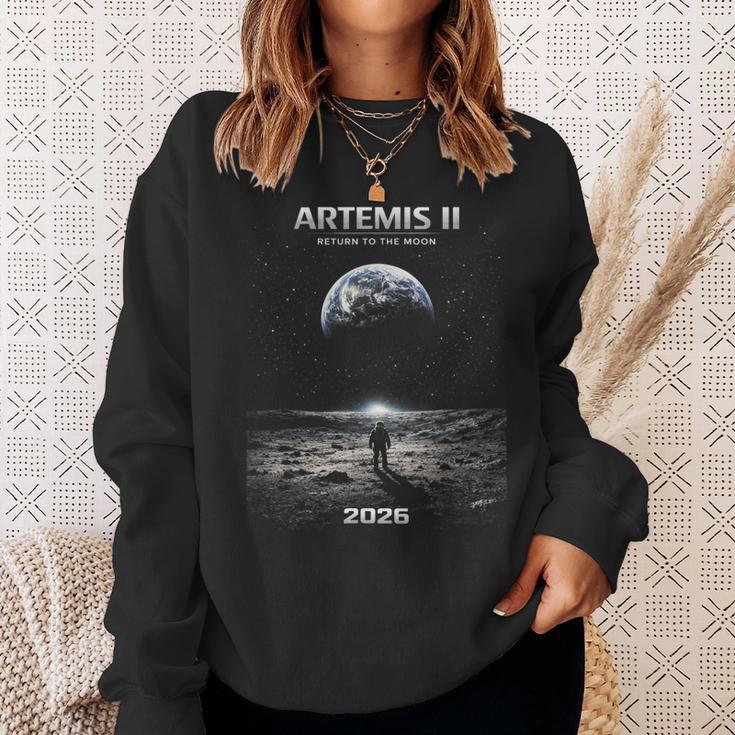 アルテミス 宇宙飛行士ミッション トゥ・ザ・ムーン 2026 ロケットアルテミス2 スウェットシャツ 彼女への贈り物