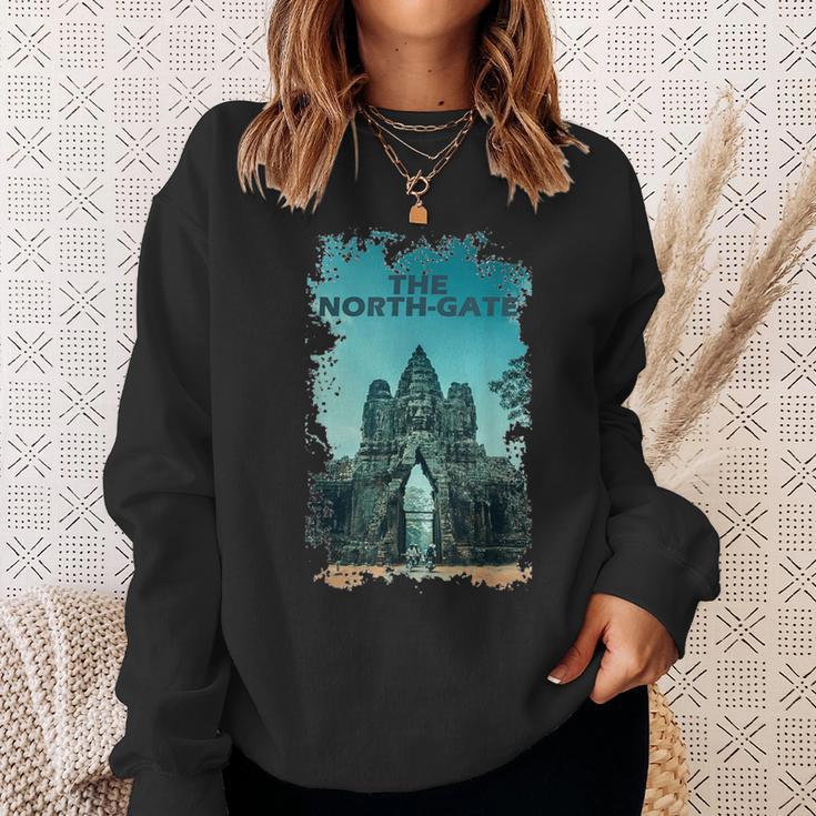 アンコールワット カンボジアtシャツ ノースゲート スウェットシャツ 彼女への贈り物