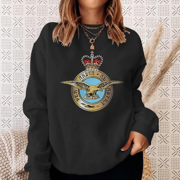 イギリス空軍 イギリス空軍 バッジパッチ スウェットシャツ 彼女への贈り物