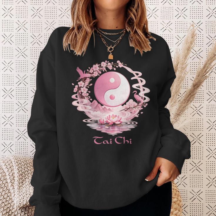インストラクターと実践者のための太極拳tシャツ 長袖tシャツ スウェットシャツ 彼女への贈り物