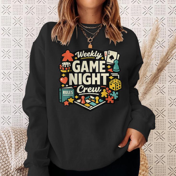 ウィークリーゲームナイトクルー スウェットシャツ 彼女への贈り物
