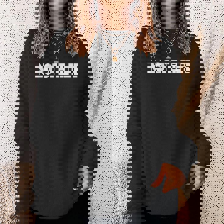 エリートではありません 長袖tシャツ スウェットシャツ 彼女への贈り物