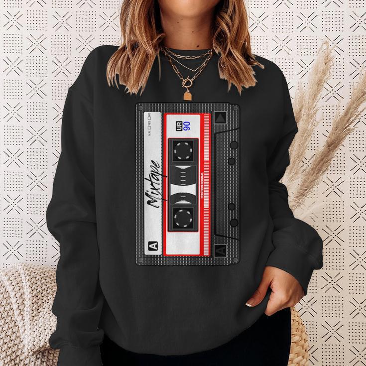 カセット テープ 音楽 ミックス オーディオ 90年代 パーティー 80年代 スウェットシャツ 彼女への贈り物
