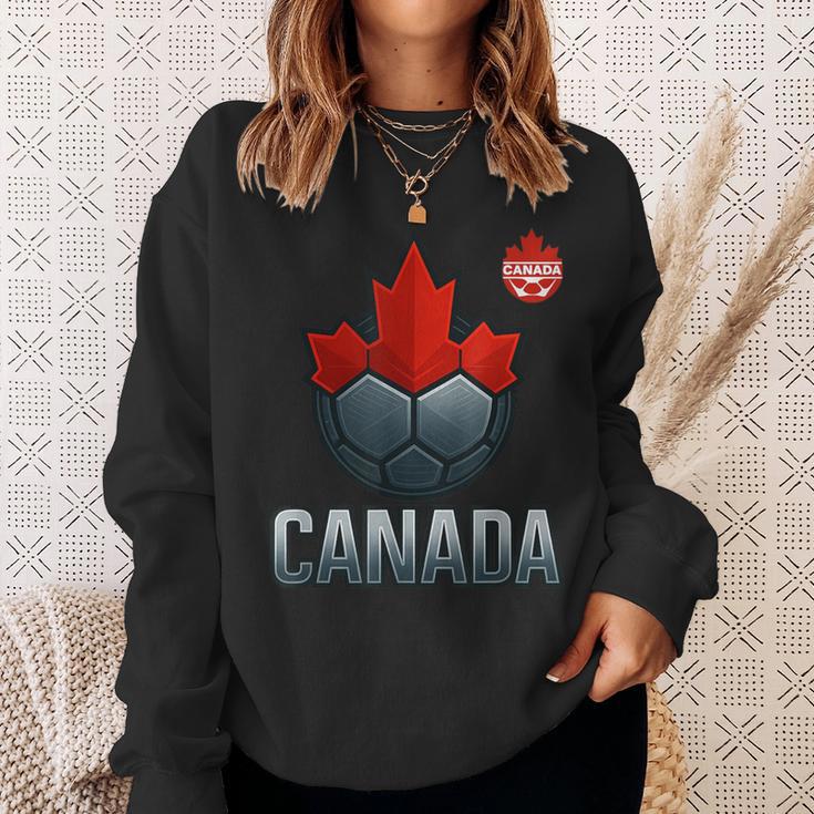 カナダ サッカー ジャージ レッド フットボール ファン プレーヤー 旅行 スウェットシャツ 彼女への贈り物