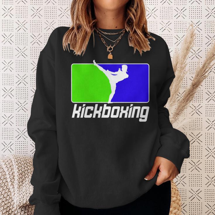 キックボクサー 格闘技 キックボクシング キックボクシング 長袖tシャツ スウェットシャツ 彼女への贈り物