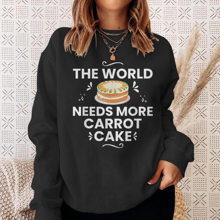 キャロットケーキ レシピ カップケーキ パイ グルテンフリー ビーガン スウェットシャツ 彼女への贈り物
