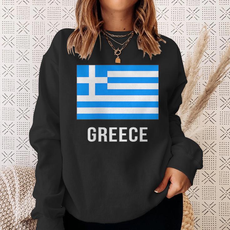 ギリシャの国旗 スウェットシャツ 彼女への贈り物