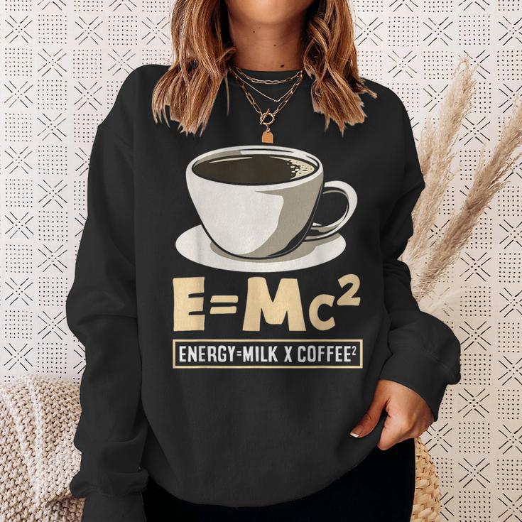コーヒーラバーエナジーミルクコーヒー EMc² スウェットシャツ 彼女への贈り物