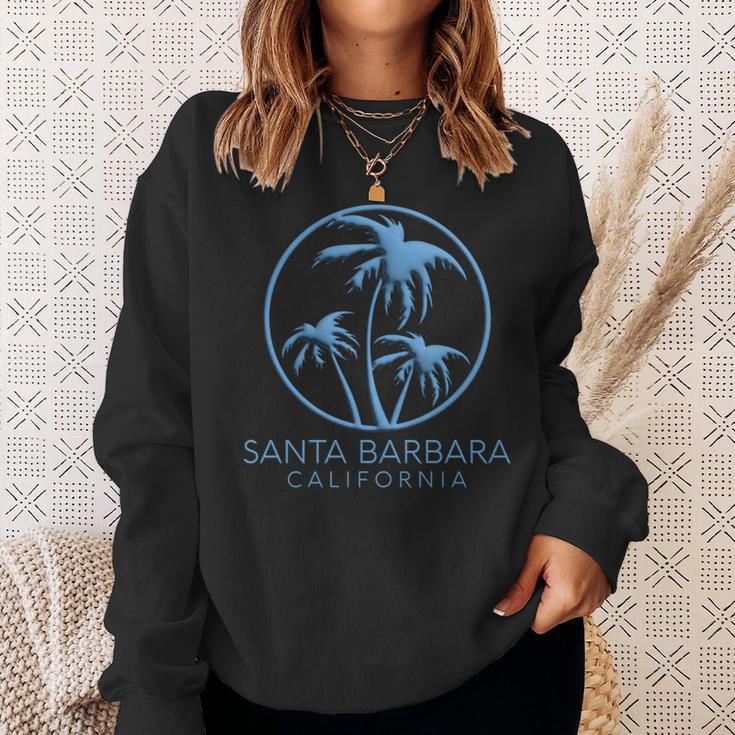 サンタ バーバラ ビーチ カリフォルニア サーフ ヴィンテージ カリ イスラビスタ 長袖tシャツ スウェットシャツ 彼女への贈り物