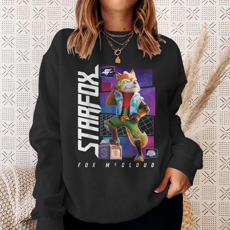 ザ・スーパーマリオギャラクシー・ムービー Fox Mccloud Hero Pose スウェットシャツ 彼女への贈り物