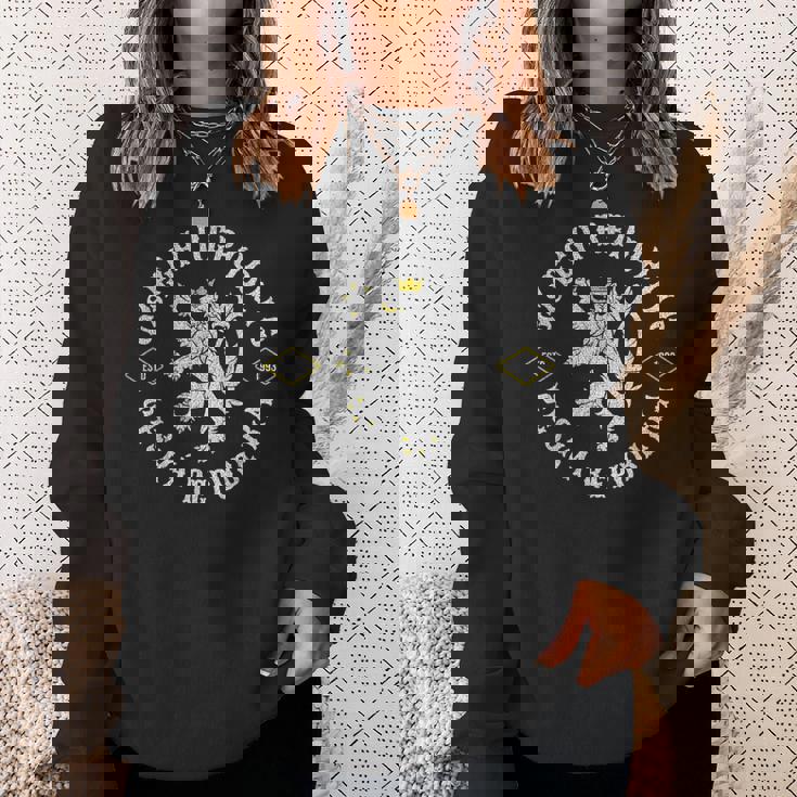 チェコ共和国 ライオン チェコ スウェットシャツ 彼女への贈り物