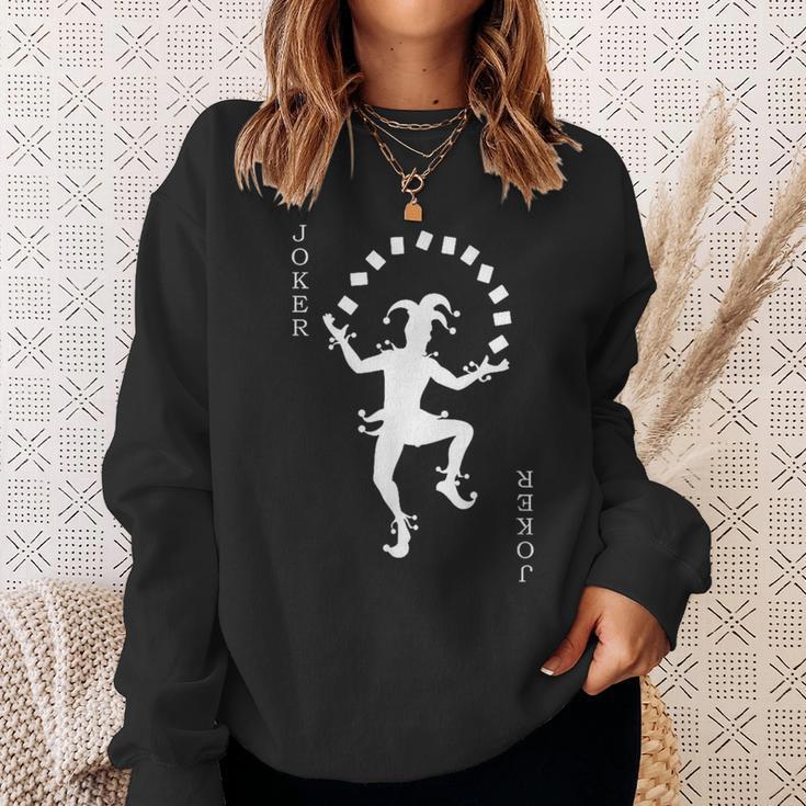 トランプジョーカーtシャツ スウェットシャツ 彼女への贈り物