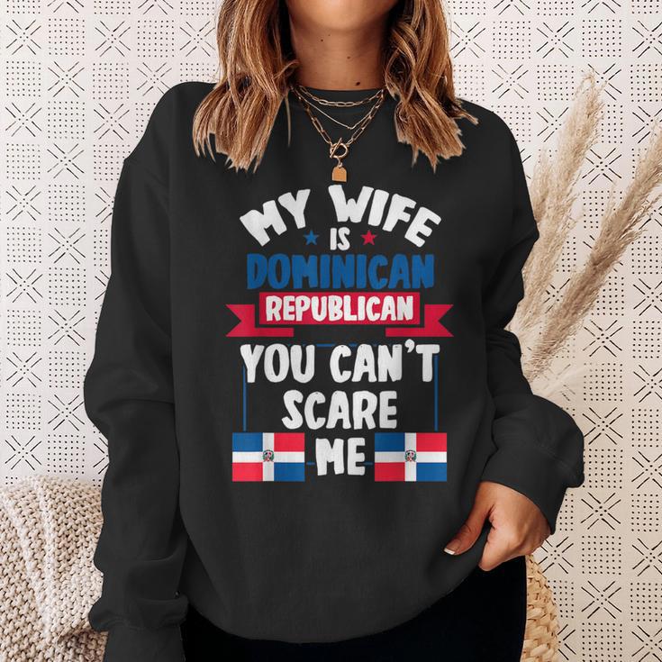 メンズ ドミニカ共和党の妻ドミニカ共和国 スウェットシャツ 彼女への贈り物