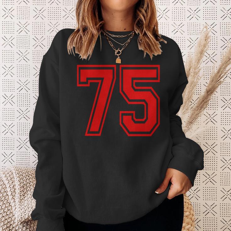 ナンバー75 Redports Teamtyle 長袖tシャツ スウェットシャツ 彼女への贈り物