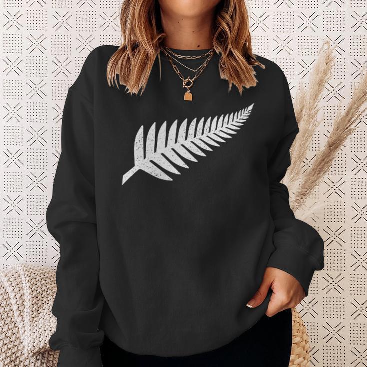 ニュージーランド国旗シダ キウイプライド Nz Nzl スウェットシャツ 彼女への贈り物