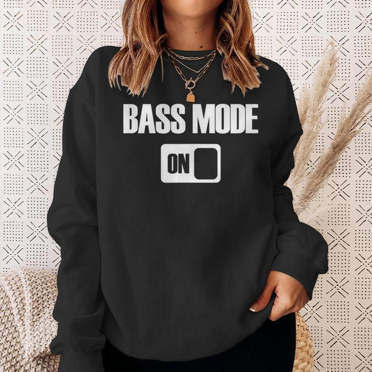 バスモードで楽しい音楽コーラスが歌います。 スウェットシャツ 彼女への贈り物