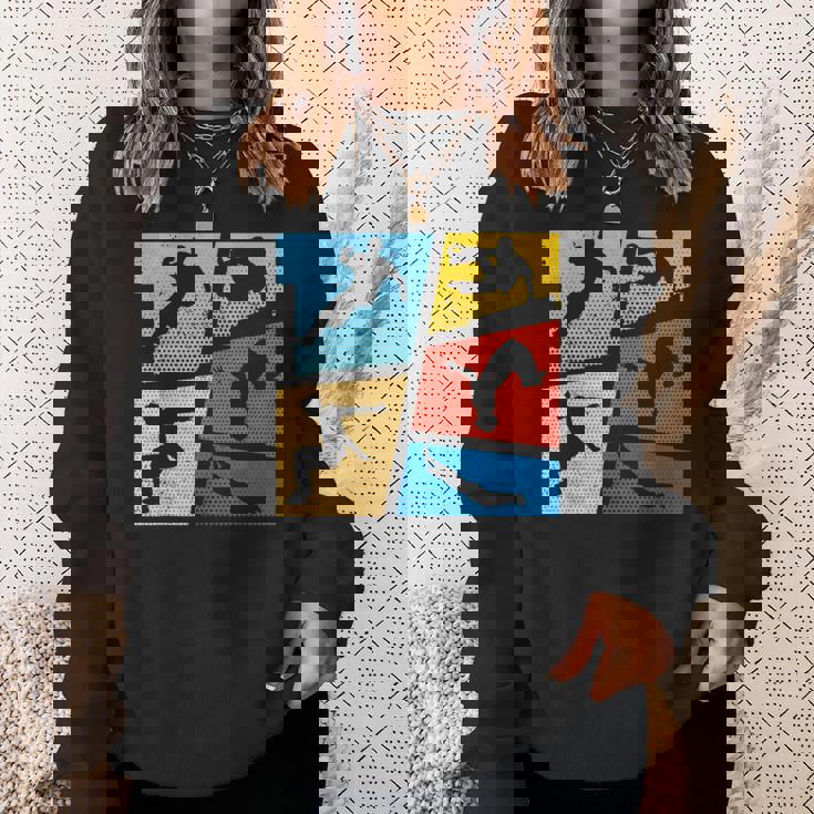 パルクール ヴィンテージ フリーランニングパルクール ランナー パルクール スウェットシャツ 彼女への贈り物