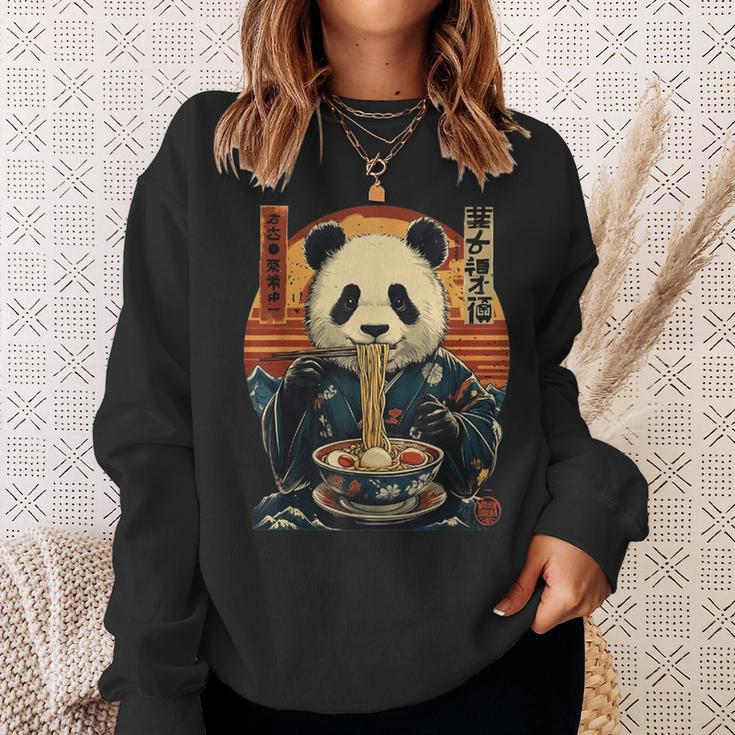 パンダのスープラーメン スウェットシャツ 彼女への贈り物