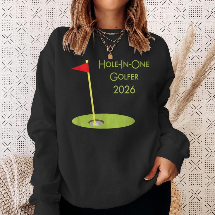 ホールインワンゴルファー2026ホールインワンゴルフ記念品 Hole In One Golfer 2026 スウェットシャツ 彼女への贈り物