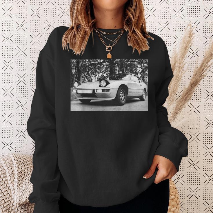 ポルシェ 924 1977 スポーツカー スウェットシャツ 彼女への贈り物