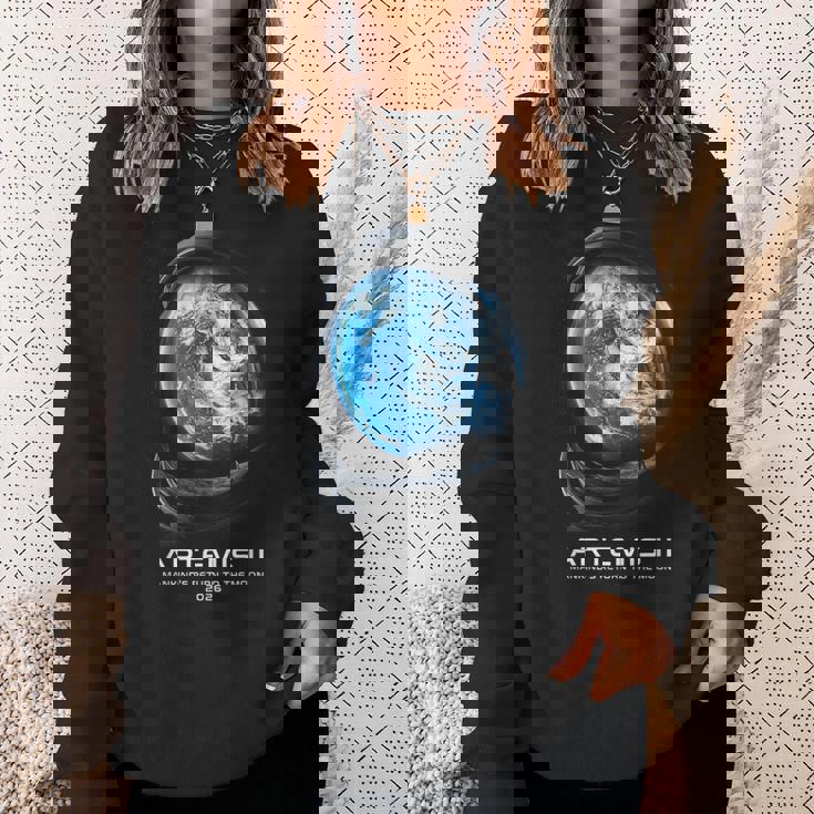 ミッション・トゥ・ザ・ムーン 2026 宇宙飛行士 アルテミス ロケット アルテミス2 スウェットシャツ 彼女への贈り物