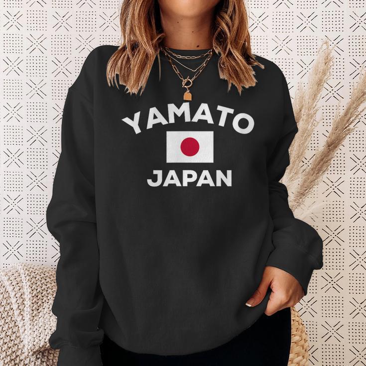 ヤマトジャパン日本国旗市 Yamato Japan Japanese Flag City スウェットシャツ 彼女への贈り物