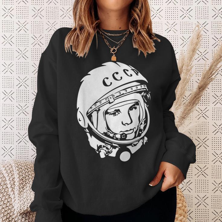 ユーリガガーリン Cccpデザイン スウェットシャツ 彼女への贈り物